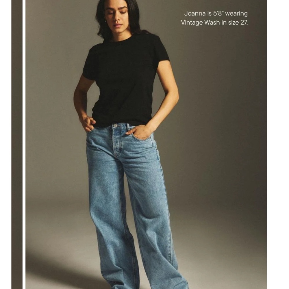 Parke Low Rise Baggy Jeans 30